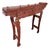 Handmade Chinese, Red Carved Altar For Sale