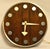 1970s Howard Miller Wall Clock Designed by Arthur Umanoff Zebra Wood & Chrome For Sale - Image 12 of 12