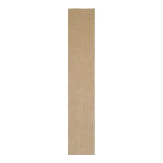 Rug & Kilim’s Modern Textural Extra-Long Runner Rug in Beige-Brown & Cream Tones - 2'7" X 14' For Sale