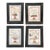 Late 19th Century Set of 4 Fleurs Compostition Botanique Artwork For Sale