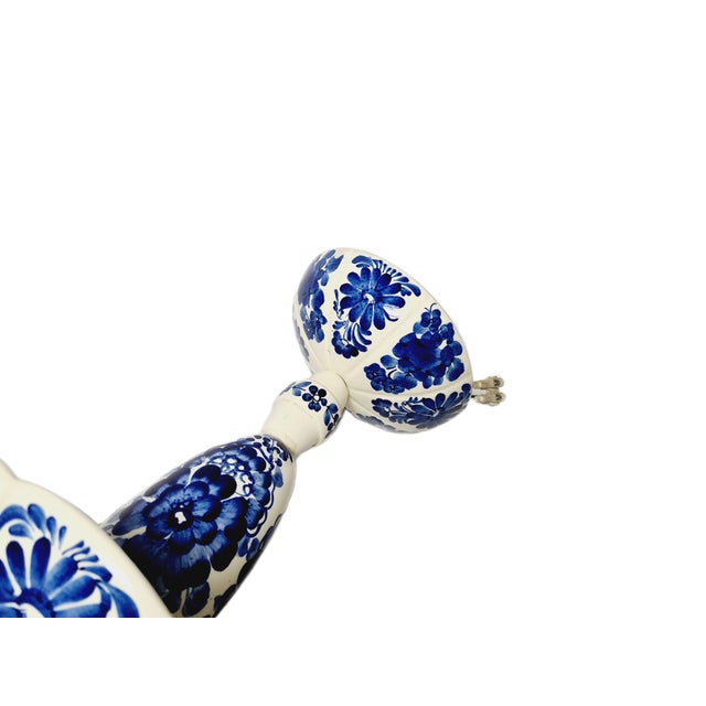Postmodern Porcelain Hanging Lamp from Bolesławiec, Poland, 1970s For Sale - Image 6 of 12