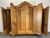 Vintage French Louis XVI Style Carved Oak 4-Door Wardrobe For Sale - Image 12 of 15