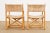Set of Four McGuire Laced Rawhide Rattan Dining Armchairs For Sale - Image 12 of 13