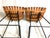 Arthur Umanoff Pair Mid Century Slatted Bar Stools in the Style of Arthur Umanoff For Sale - Image 4 of 6