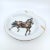 Vintage Porcelain Ashtray Horse Design. Gold rim. Excellent condition. Approximately 9x2in