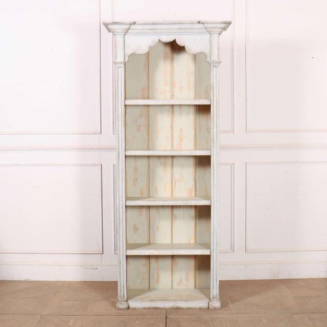 White French Painted Bookcase, 1880 For Sale - Image 8 of 8