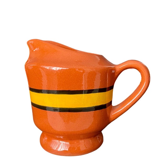 Vintage Spanish Pottery Tea Coffee Set, Signed Carla Rd, Terracotta Redware, 15-Piece For Sale In Miami - Image 6 of 10