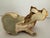 Ceramic Vintage Mid-Late 20th Century Ceramic Lion & Cub Figurine For Sale - Image 7 of 8