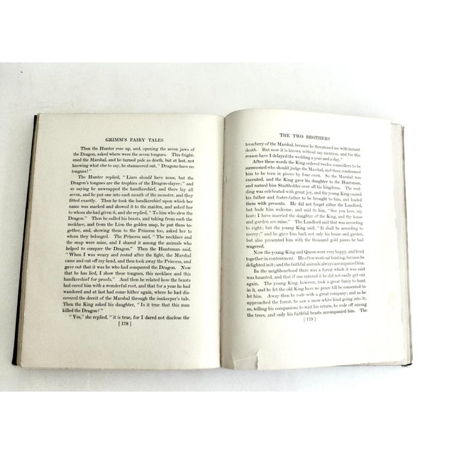 1920s Grimm's Fairy Tales, 1st Printing, 1920, Elenore Abbott Illustrations For Sale - Image 5 of 8
