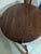 Arts & Crafts 1990s Mission Style Oak Round Side Table For Sale - Image 3 of 6