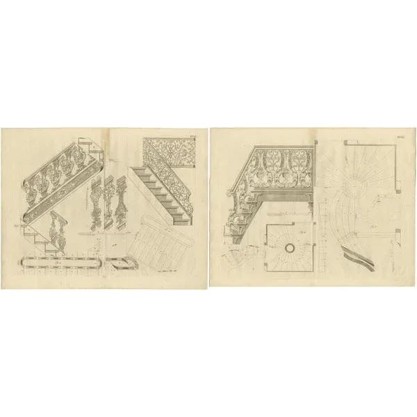 Van Der Horsts Design Mastery, 1739, Paper, Set of 2 For Sale - Image 4 of 6