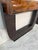 1960s Set of 2 Art Deco Style Console Tables in Bookmatched Burl Wood For Sale - Image 9 of 13