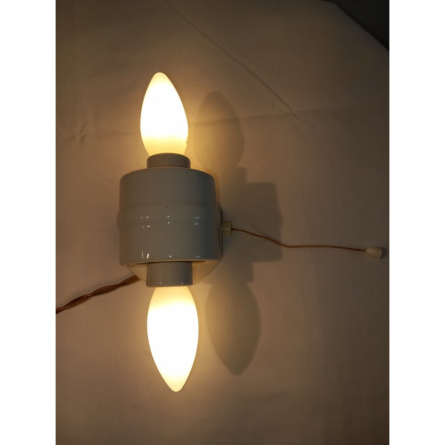 Art Deco Sconce attributed to Wilhelm Wagenfeld for Lindner, 1930s For Sale - Image 9 of 17