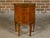 19th Century Walnut 19th Century Italian Demi-Lune Table with Banding and Fluted Legs For Sale - Image 5 of 12