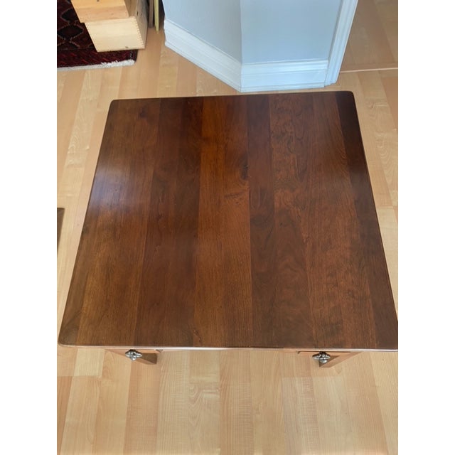 1980s Bob Timberlake Cherry End Table With 3 Drawers For Sale In Los Angeles - Image 6 of 7