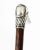 Antique French Silver Capped Walking Stick, 1800s For Sale - Image 4 of 10