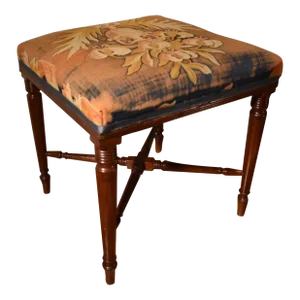 18th Century English Mahogany George III Stool