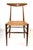 This chair is characterized by its clear lines. All legs and braces are designed exclusively of straight timber without...