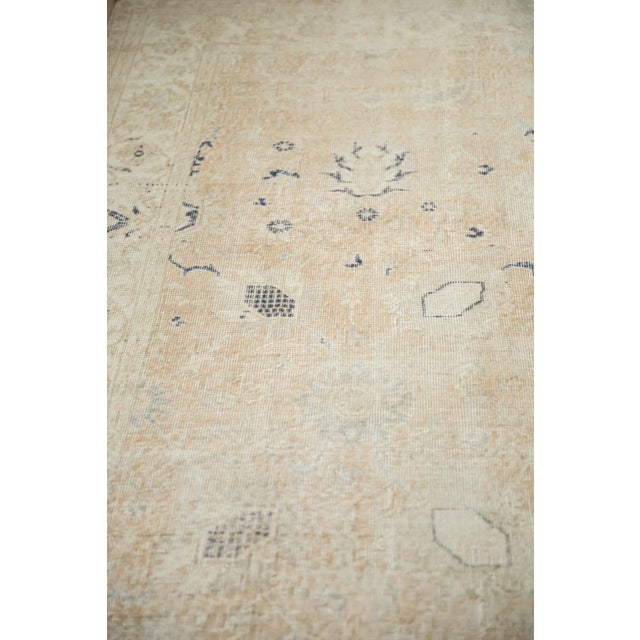 Orange Vintage Distressed Sparta Carpet - 6'8" X 10'1" For Sale - Image 8 of 12