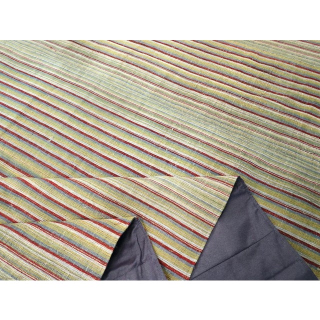 Beige Galerie Shabab Collection Mid-20th Century, Handmade Turkish Flatweave Kilim Room Size Carpet For Sale - Image 8 of 9