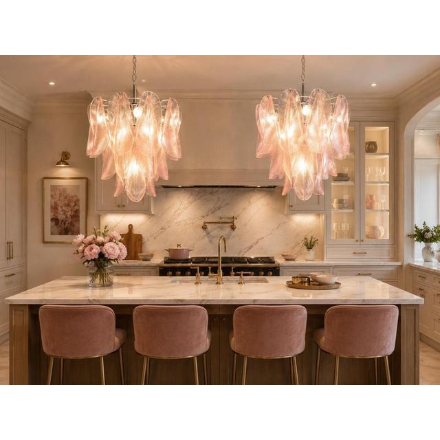 1990s Italian Murano Chandelier, 1990s For Sale - Image 5 of 10