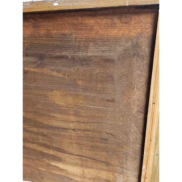 Wood Early-Nineteenth-Century Antique White-Painted Chest of Drawers With Federal Brass Pulls For Sale - Image 7 of 7