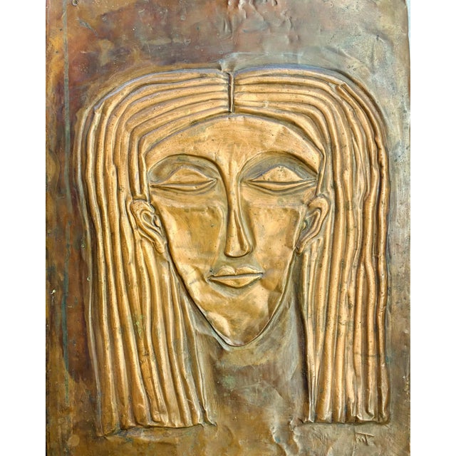 Janos Mattis Teutsch, Free Thoughts, 1956, Copper For Sale - Image 6 of 7