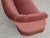 1960s Danish 2-Seater Sofa in Pink Velour, 1960s For Sale - Image 5 of 18