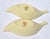 1960s Set of 4 Lenox Cream Ceramic Lighter Cigarette Holder Two Ashtrays Gold Trim For Sale - Image 13 of 14