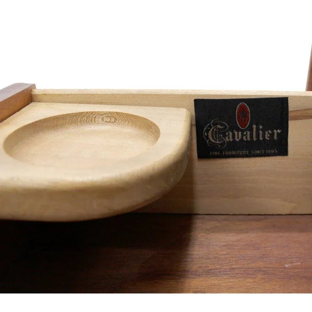 1960s Danish Modern Credenza W/ Sliding Doors For Sale - Image 4 of 10