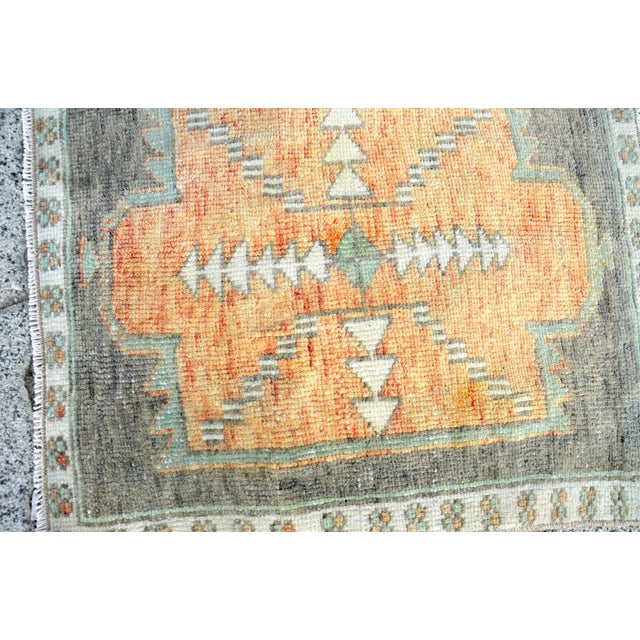 1960s Vintage Hand-knotted Nomadic Rug For Sale - Image 4 of 6