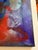 Contemporary Original 18” X 18” Colorful Abstract Painting by Lil McGill For Sale - Image 3 of 12