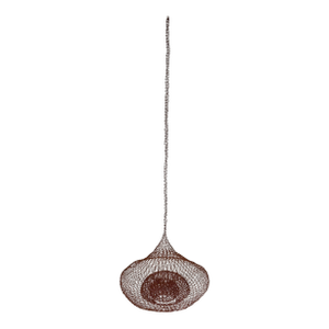Handmade Copper Wire Sculpture Inspired by the Hand Woven Technique of Ruth Asawa #12