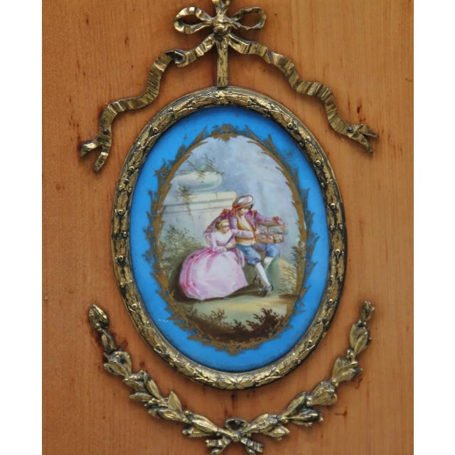 Brown Antique Satinwood Cabinet, 1870s For Sale - Image 8 of 16