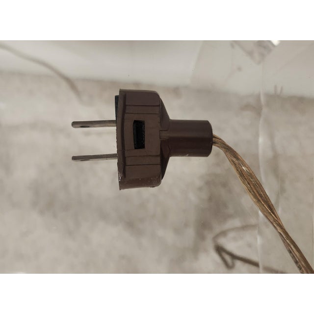 1960s Mid Century Modern Tall Silver Spaghetti Lamp For Sale - Image 12 of 13