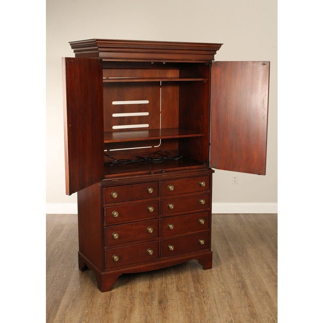Traditional Lexington Furniture Palmer Home Collection Armoire For Sale - Image 3 of 18