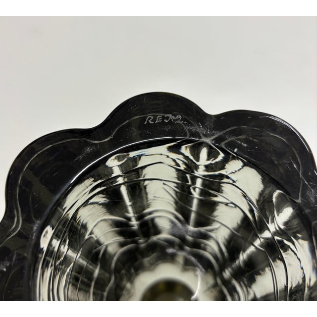 Scandinavian Glass Table Lamp by Reijmyre Glasbruk, 1950s For Sale - Image 9 of 10