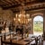 20th Century Chandelier in Bronze and and Glass Fruit Pendants For Sale - Image 3 of 18