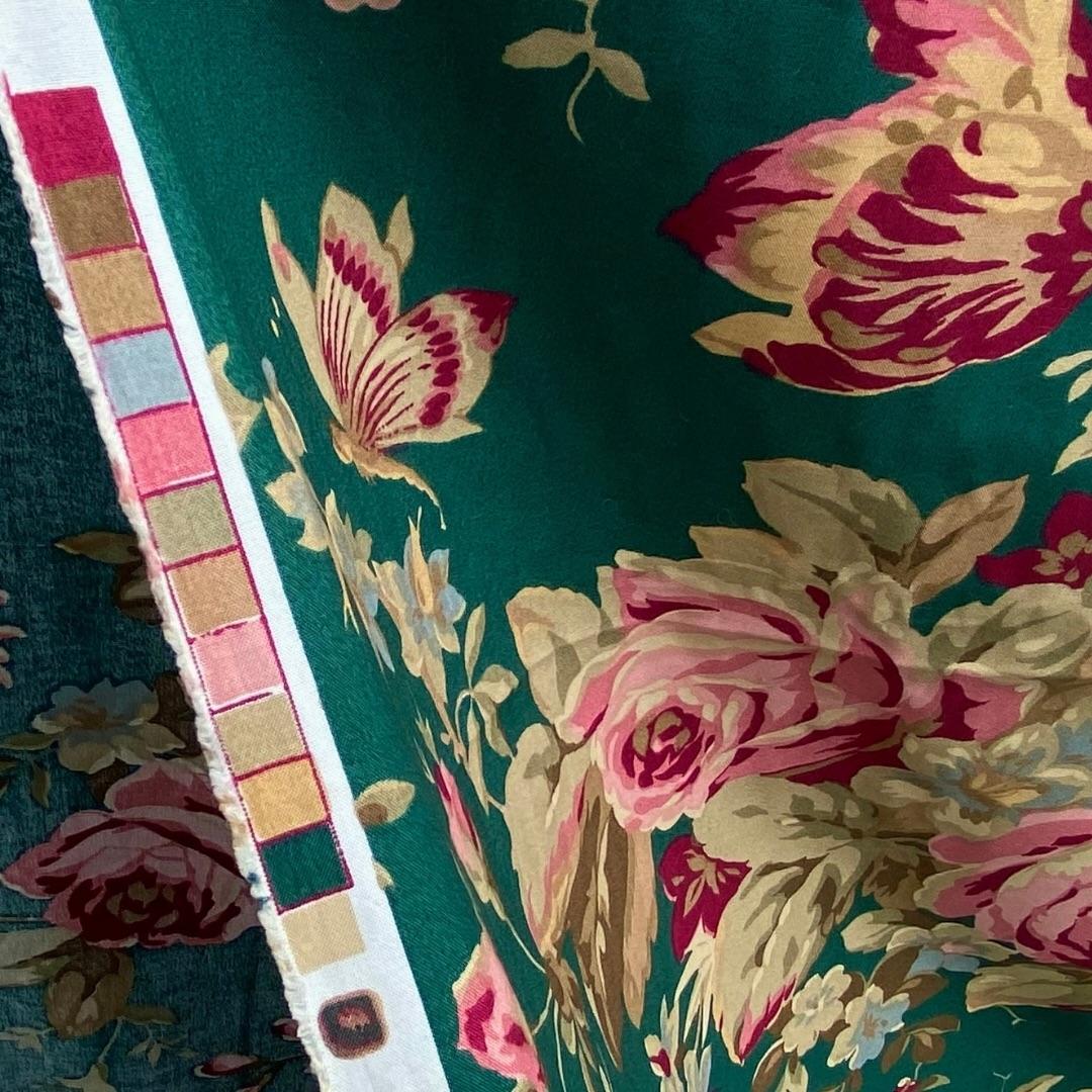 1980s Ralph Lauren Vintage Adirondack Floral Home Decor Fabric Ten