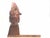 Mid 20th Century Jose Pinal Carved Wood Aztec Bust - Mid Century Modern Sculpture For Sale - Image 9 of 10