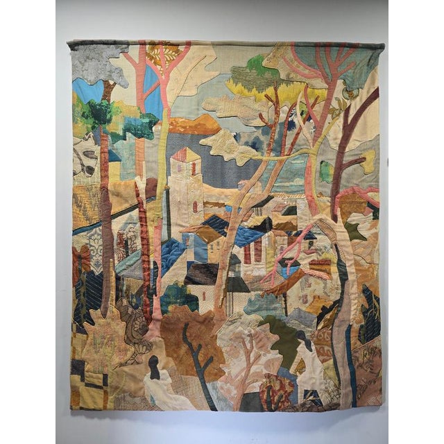 1970s Large Wall Tapestry by Antonio Sereix Codina, 1970 For Sale - Image 5 of 14