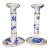 Pair 1880 Royal Worcester Candlesticks For Sale