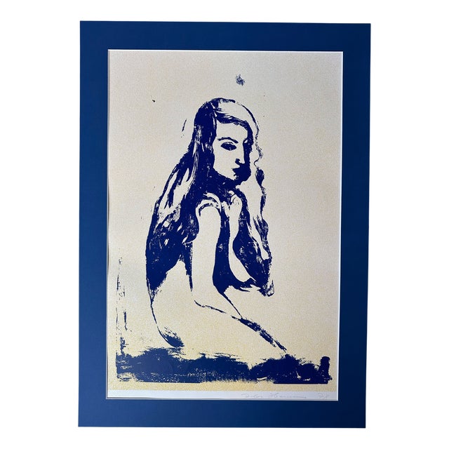 Flor Hermans, Untitled, 1960s, Signed Screen Print, Framed For Sale