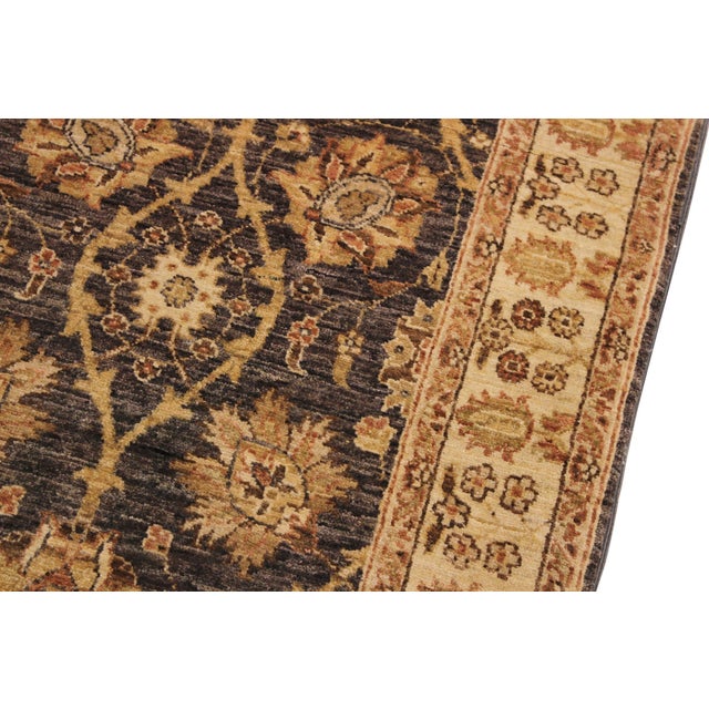 Ziegler Gray/Ivory Wool Runner Rug- 3'1'' X 9'3'' For Sale In New York - Image 6 of 10