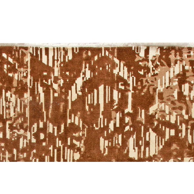 Contemporary Abstract Luria Hand Knotted Wool Rug by Doris Leslie Blau For Sale In New York - Image 6 of 6
