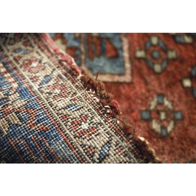 Antique Hand-Woven Middle Eastern Rug, 1920s For Sale - Image 6 of 18
