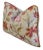 Designer Colorful Silk Floral Embroidered French Feather/Down Pillow For Sale In Los Angeles - Image 6 of 8