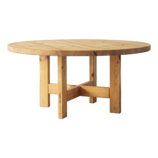 Vintage Dining Table by Roland Wilhelmsson, 1970s For Sale