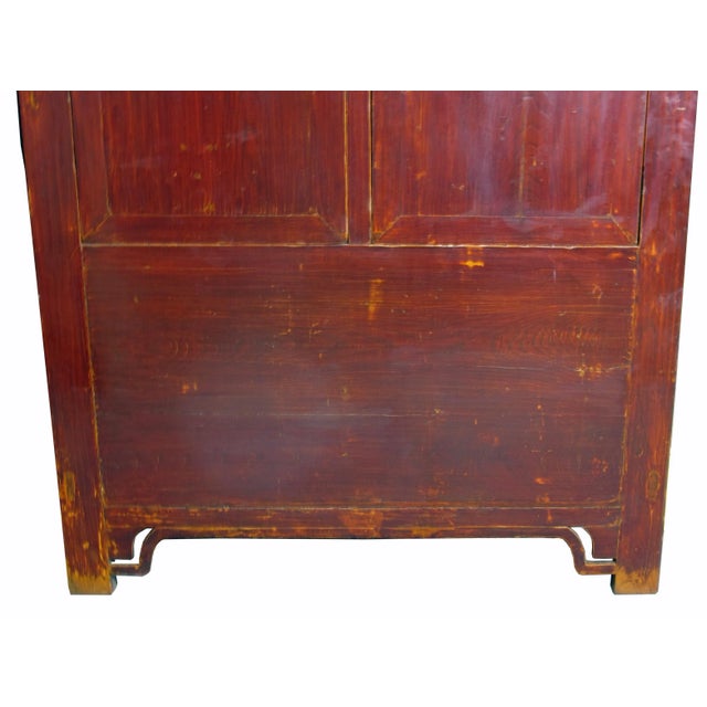 1900s Chinese Wedding Cabinet For Sale In Greensboro - Image 6 of 8