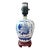 Small Chinese Export Blue and White Lamp For Sale